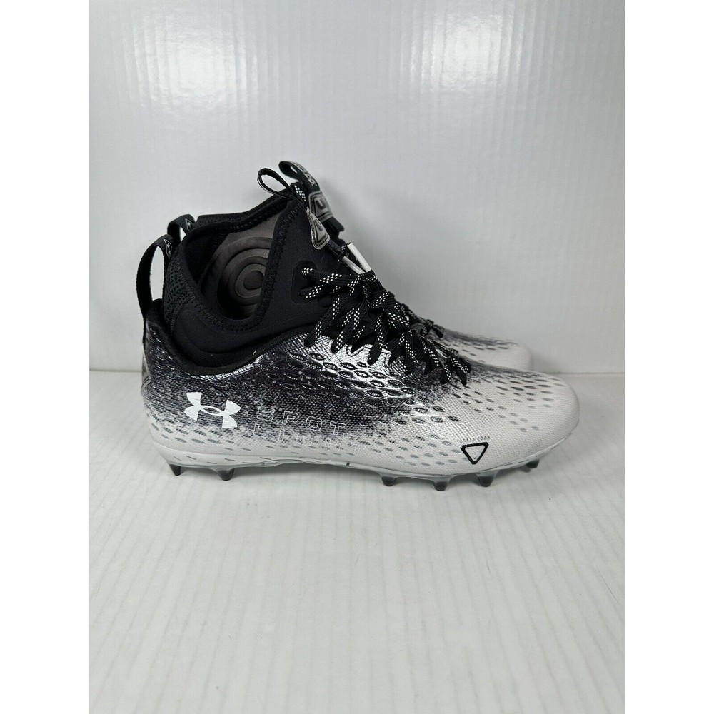 Under Armour Spotlight Lux MC 2.0 Football Cleats Mens Size 10 3025082-001 NEW